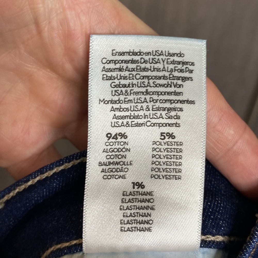 NWT MOTHER The Insider Crop Step Fray Jean in Off Limits - Picture 13 of 16